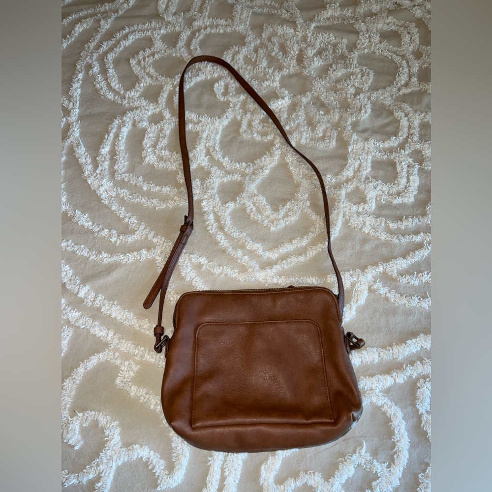 Brown long strap